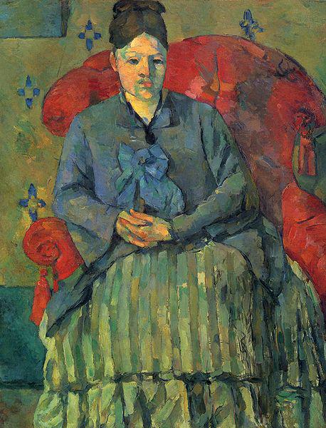 Paul Cezanne Madame Cezanne dans un fauteuil rouge China oil painting art